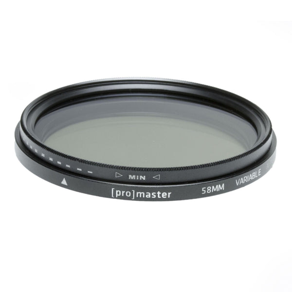 Promaster 58MM Variable ND Filter Filters and Accessories Promaster PRO9517