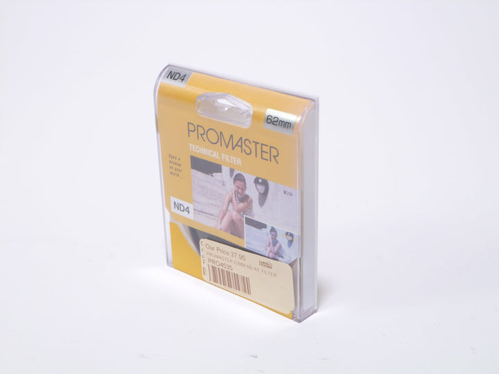 Promaster 62mm ND4X Filter Filters and Accessories Promaster PRO4535