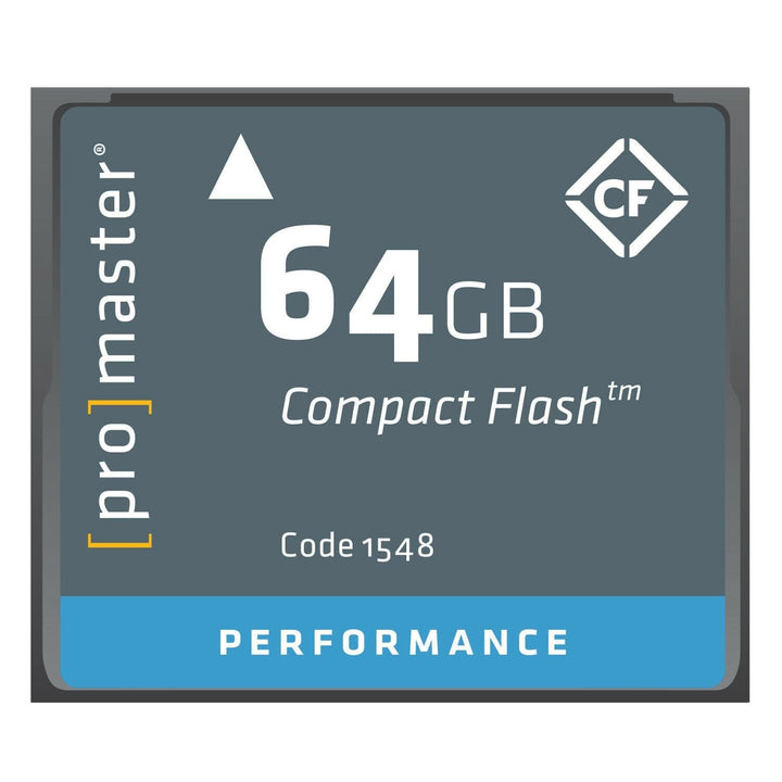 Promaster 64GB CF 500X UDMA Card Memory Cards Promaster PRO1548