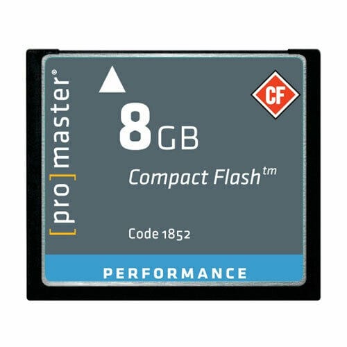 Promaster 8GB CF Memory Card Memory Cards Promaster PRO1852
