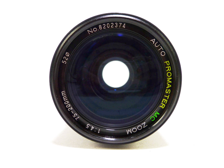 Promaster Auto MC 75-200mm f/4.5 Zoom Lens for Canon FD Lenses - Small Format - Canon FD Mount lenses Promaster 8202374