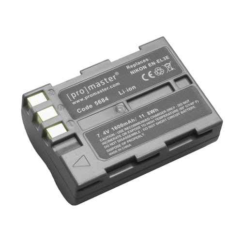 Promaster EN-EL3E Battery for use with Nikon Batteries - Digital Camera Batteries Promaster PRO5684