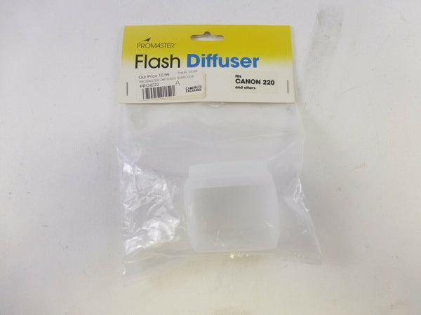 Promaster Flash Diffuser for use with Canon 220 and others - BRAND NEW! Flash Units and Accessories - Flash Accessories Promaster PRO4722
