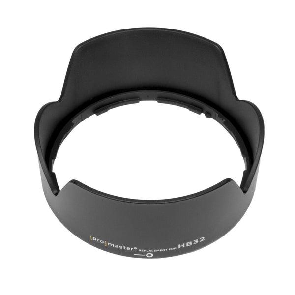 Promaster HB-32 Lens Hood for use with Nikon 18-140MM Lens Accessories - Lens Hoods Promaster PRO3022