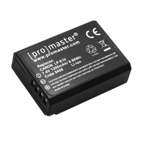 Promaster LP-E10 Battery for use with Canon Batteries - Digital Camera Batteries Promaster PRO9496