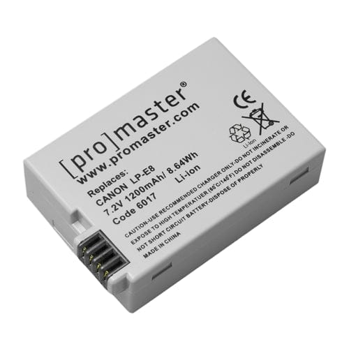 Promaster LP-E8 Battery for Canon Batteries - Digital Camera Batteries Promaster PRO6017