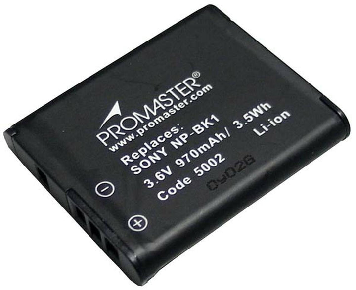 ProMaster NP-BK1 Battery for use with Sony Batteries - Digital Camera Batteries Promaster PRO5002
