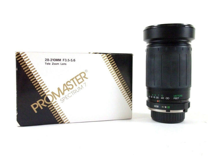 Promaster Spectrum 7 28-210mm Telephoto Zoom MD Mount Lens Lenses - Small Format - Minolta MD and MC Mount Lenses Promaster PRO3362