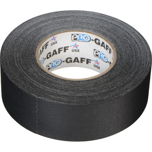 ProTapes Pro Gaffer Tape 2in x 55 yd Black Studio Lighting and Equipment ProTapes G255MBLA