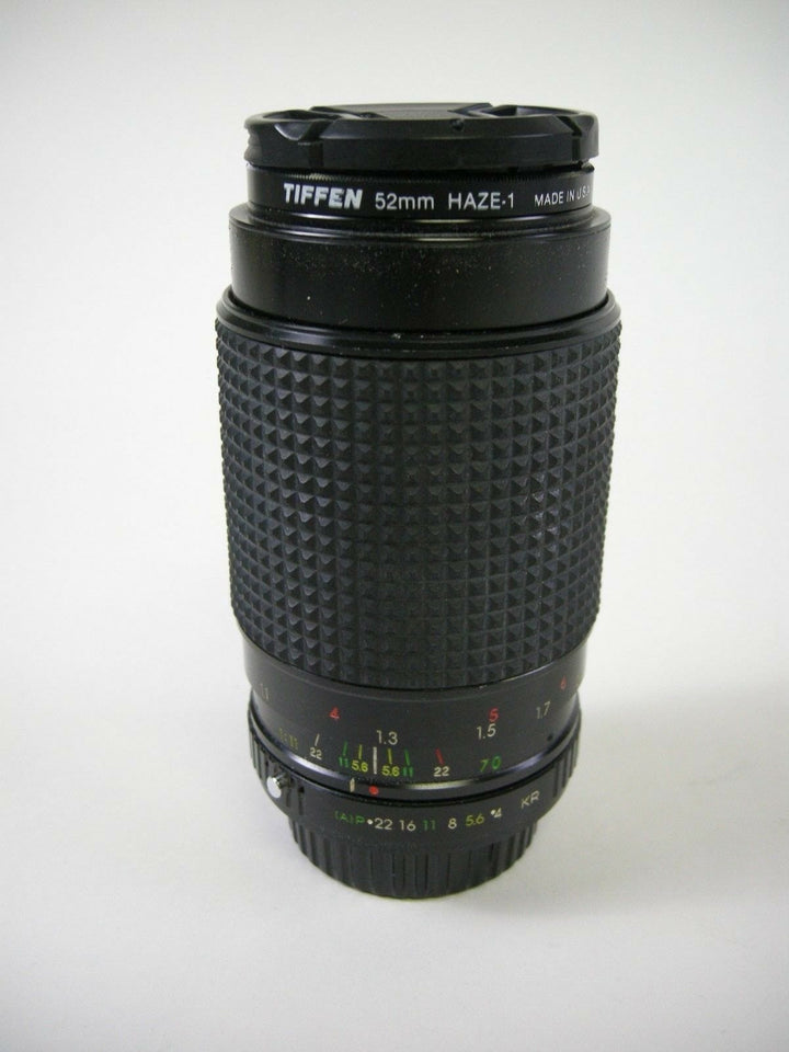 QTII Auto Macro 70-210mm f4-5.6 PK Mount Lenses - Small Format - K Mount Lenses (Ricoh, Pentax, Chinon etc.) Focal 52313009