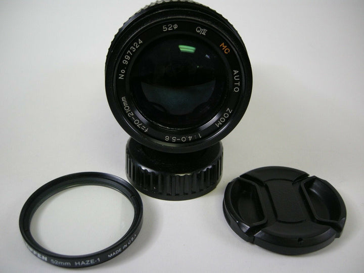 QTII Auto Macro 70-210mm f4-5.6 PK Mount Lenses - Small Format - K Mount Lenses (Ricoh, Pentax, Chinon etc.) Focal 52313009