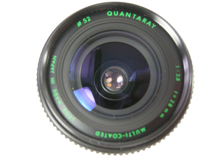 Quantaray MC 28mm f2.8 Minolta MD Mt. Lenses - Small Format - Minolta MD and MC Mount Lenses Quantaray 5068200