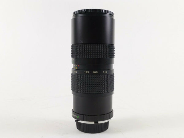 Quantaray MC 85-210mm F/3.8 Lens for Minolta MD Mount with Lens Caps Lenses - Small Format - Minolta MD and MC Mount Lenses Quantaray 028877G