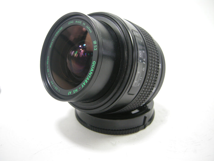 Quantaray MX AF MC 35-70mm f3.5-4.5 Minolta A Mt. Lenses - Small Format - SonyMinolta A Mount Lenses Quantaray 1328492
