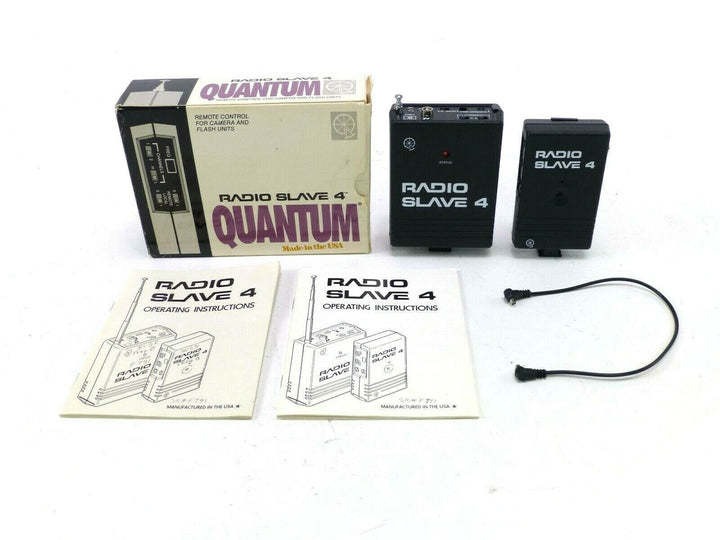 Quantum Radio Slave 4 Remote Control for Camera and Flash Units, in OEM Box Flash Units and Accessories - Flash Accessories Quantum QUANTUMF791