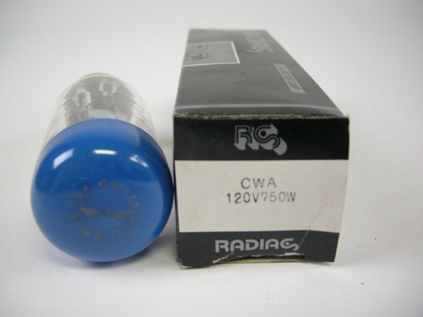 Radiac Projection Lamp CWA 120V 750W NOS Lamps and Bulbs Various GE-CWA