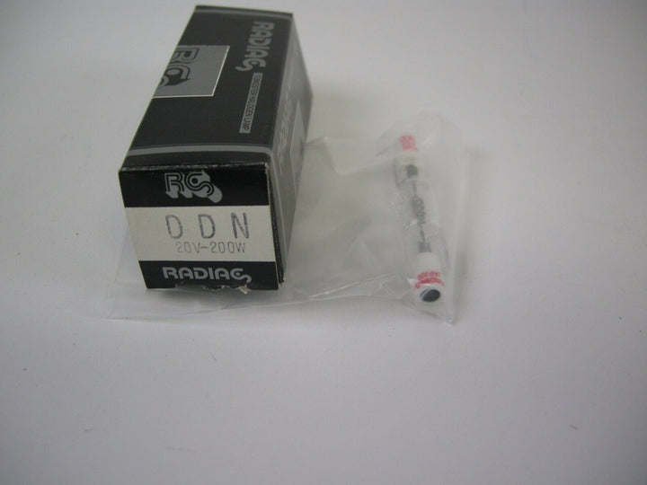 Radiac Projection Lamp DDN 200W 20V NOS Lamps and Bulbs Various GE-DDN