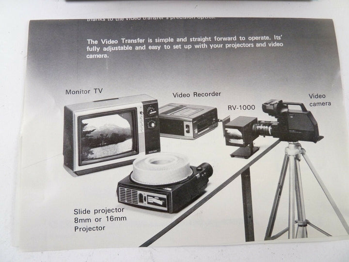 Raynox RV-1000 Video Transfer in the box Video Equipment - Video Transfer Units Raynox 62698