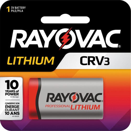 Rayovac CRV3 3V Lithium Battery Batteries - Primary Batteries Rayovac B-CRV3