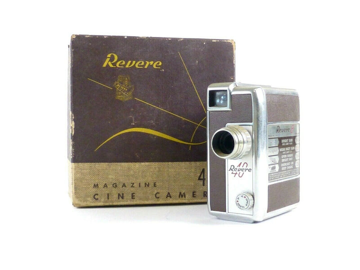 Revere 40 Magazine CineCamera in original box Movie Cameras and Accessories Revere REVERE840