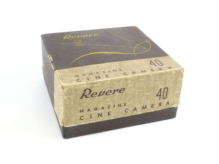 Revere 40 Magazine CineCamera in original box Movie Cameras and Accessories Revere REVERE840
