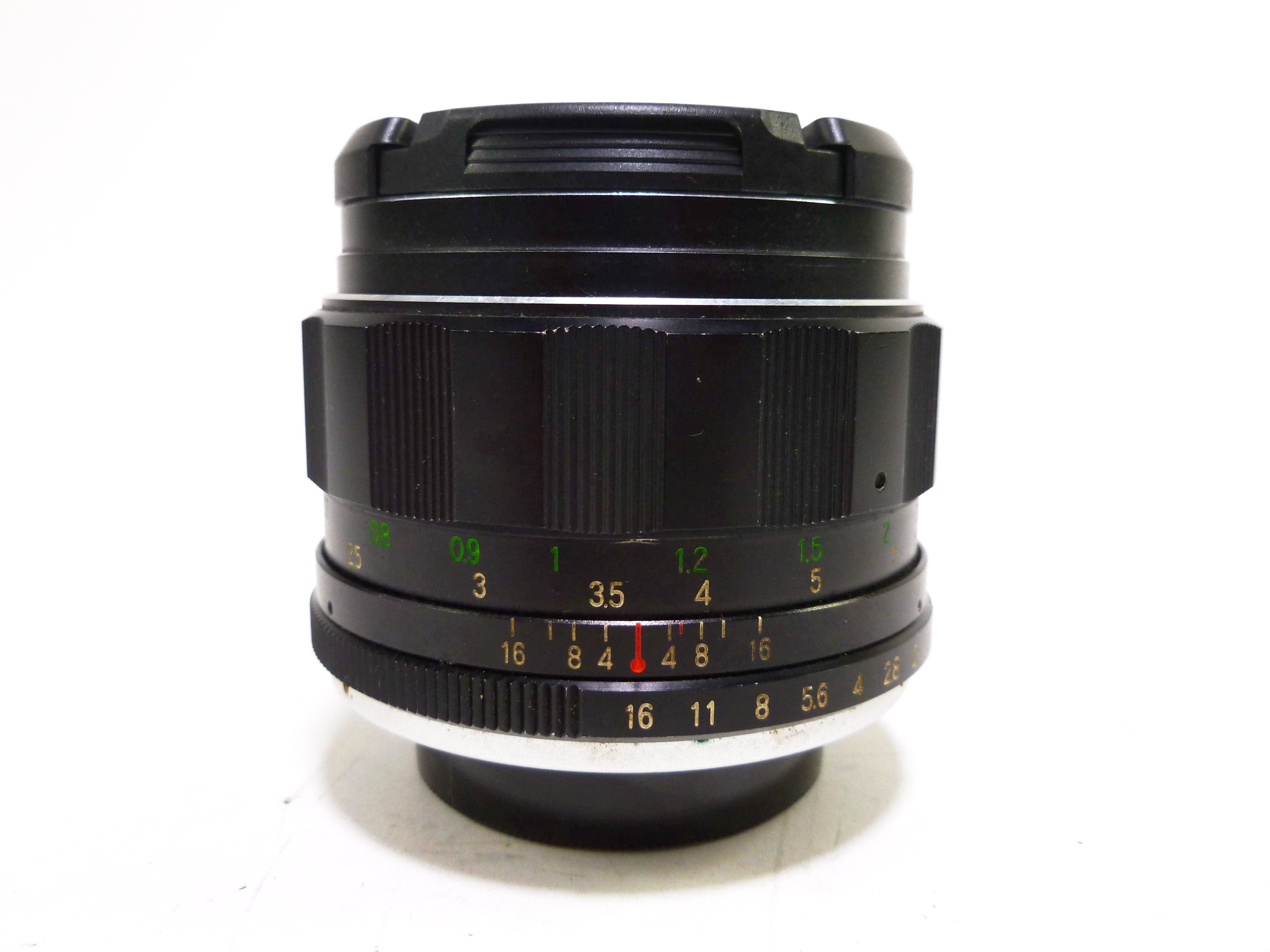 Ricoh Auto Rikenon 55mm f/1.4 Lens for M42 Mount – Camera Exchange
