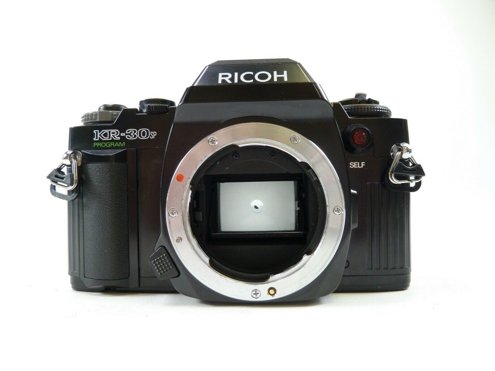 Ricoh KR-30 SP 35mm film top camera & 50mm f/2 Rikenon P