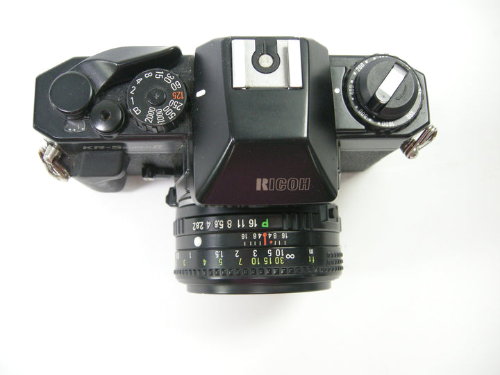 Ricoh KR-5 Super II 35mm SLR w/50mm f2 Rikenon P lens 35mm Film Cameras - 35mm SLR Cameras Ricoh 54519689