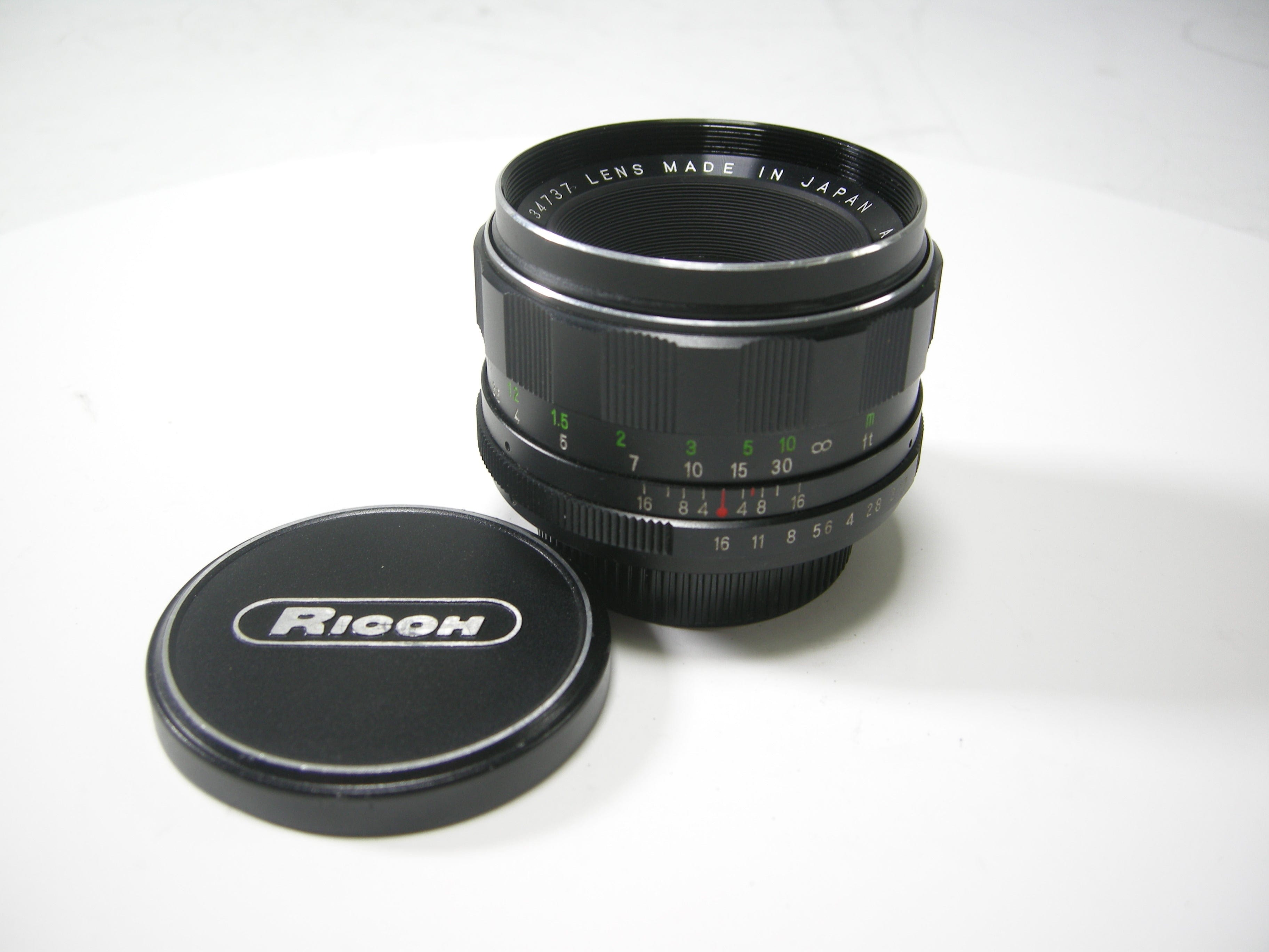 Ricoh Rikenon 50mm f1.7 M42 Screw Mt. lens