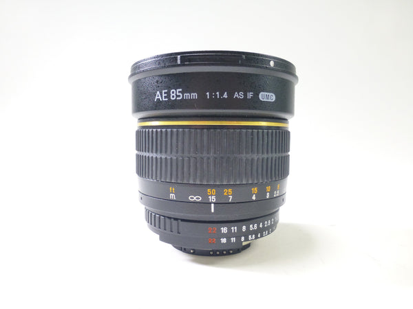 Rokinon 85mm f/1.4 AS IF UMC AIS for Nikon F Lenses - Small Format - Nikon F Mount Lenses Manual Focus Rokinon 1B00131