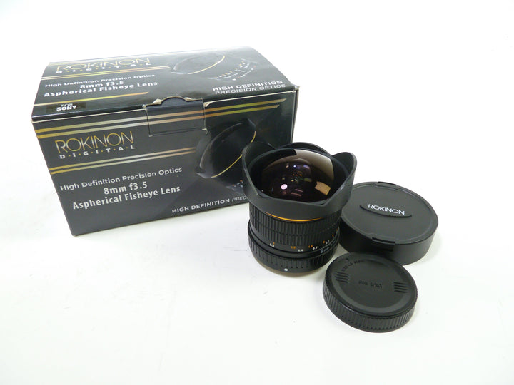 Rokinon 8mm f/3.5 Fish Eye Lens for A mount Lenses - Small Format - SonyMinolta A Mount Lenses Rokinon 307499