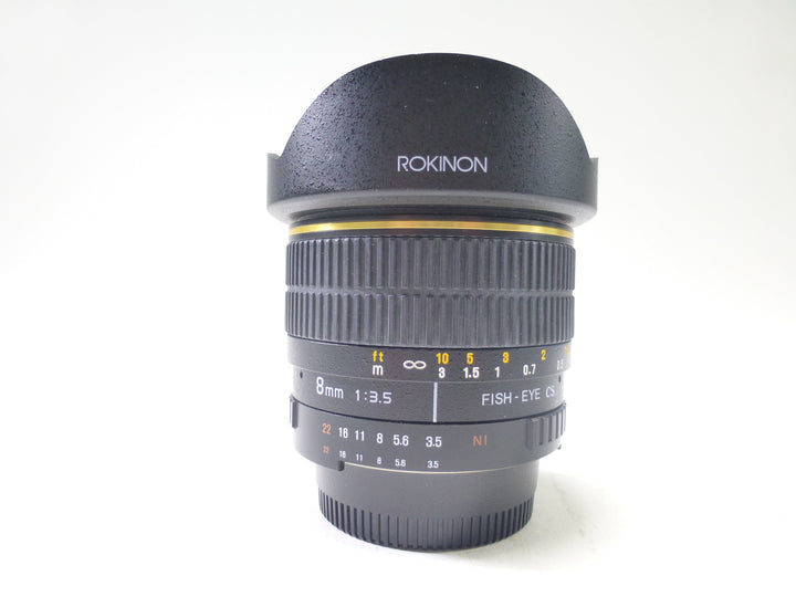 Fisheye Rokinon Nikon Rokinon 12mm Super Wide Angle Fisheye Lens