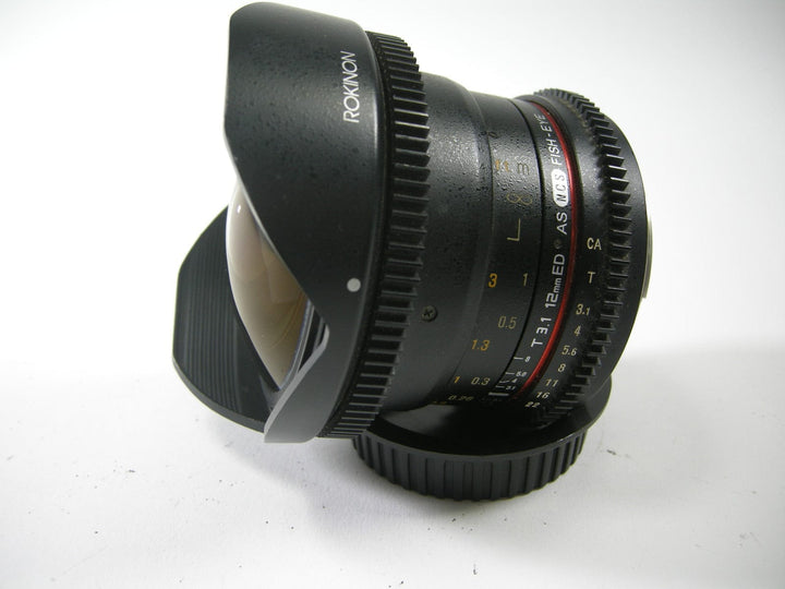 Rokinon ED AS NCS Fish Eye 12mm f3.1 Canon EF Mt. Lenses - Small Format - Canon EOS Mount Lenses Rokinon E214L7087