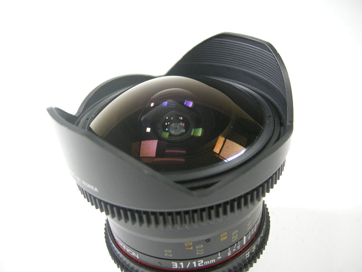 Rokinon ED AS NCS Fish Eye 12mm f3.1 Canon EF Mt. Lenses - Small Format - Canon EOS Mount Lenses Rokinon E214L7087