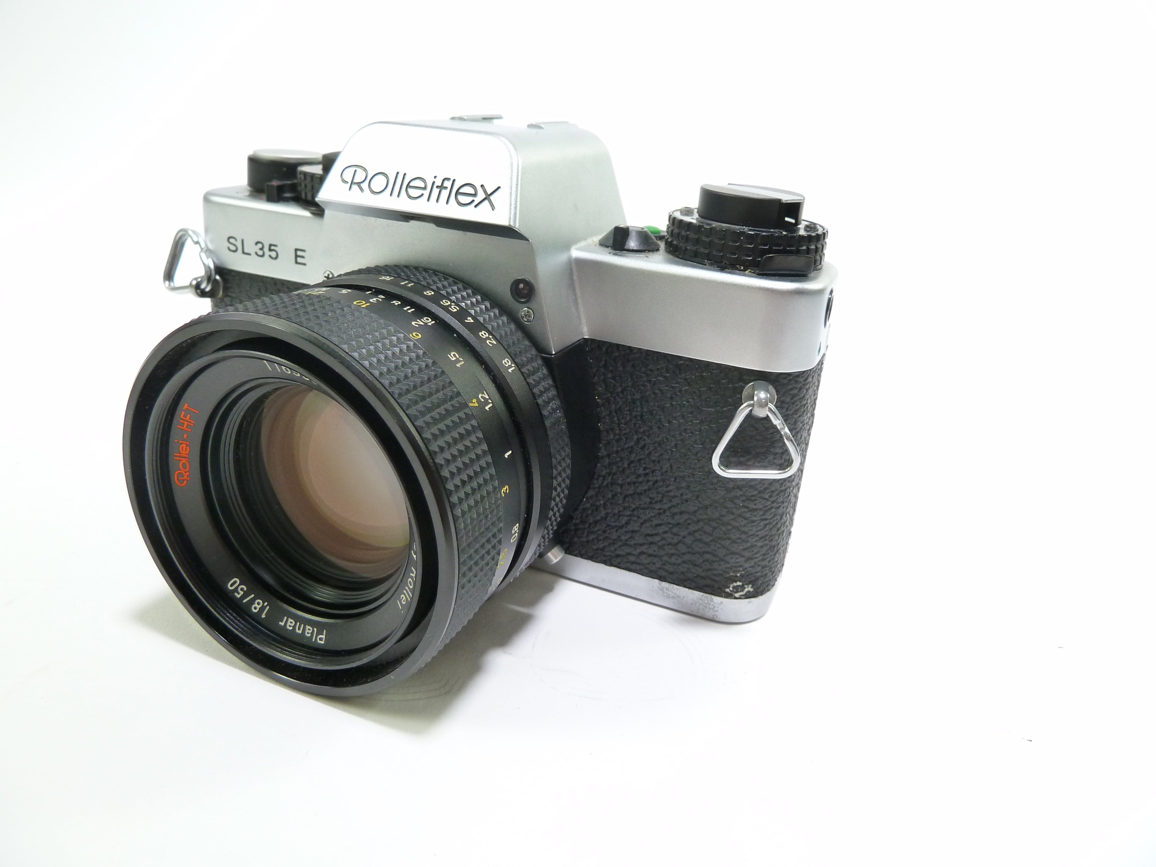 Rolleiflex SL35 E SLR 35mm Film Camera w HFT Planar 50mm f/1.8