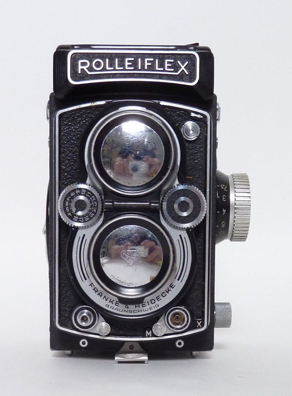 Rolleiflex with Carl Zeiss 75mm f3.5 Tessar Lens Medium Format Equipment - Medium Format Cameras - Medium Format 6x6 Cameras Rolleiflex 1456268