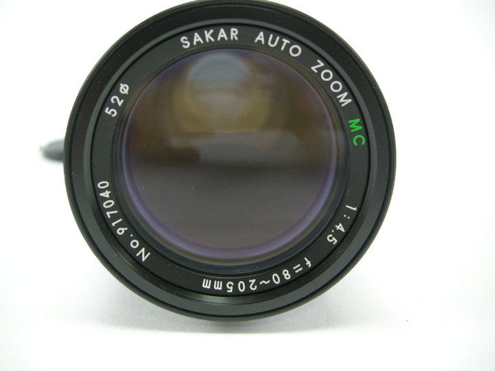 Sakar Auto Zoom 80-205 f4.5 Olympus OM Mount Lenses - Small Format - Olympus OM MF Mount Lenses Sakar 917040