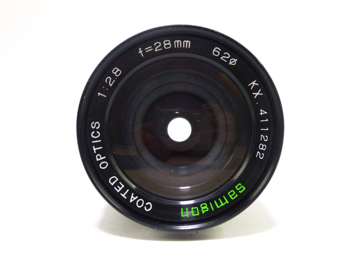 Samigon 28mm f/2.8 Lens for M42 Mount Lenses - Small Format - M42 Screw Mount Lenses Samigon 411282