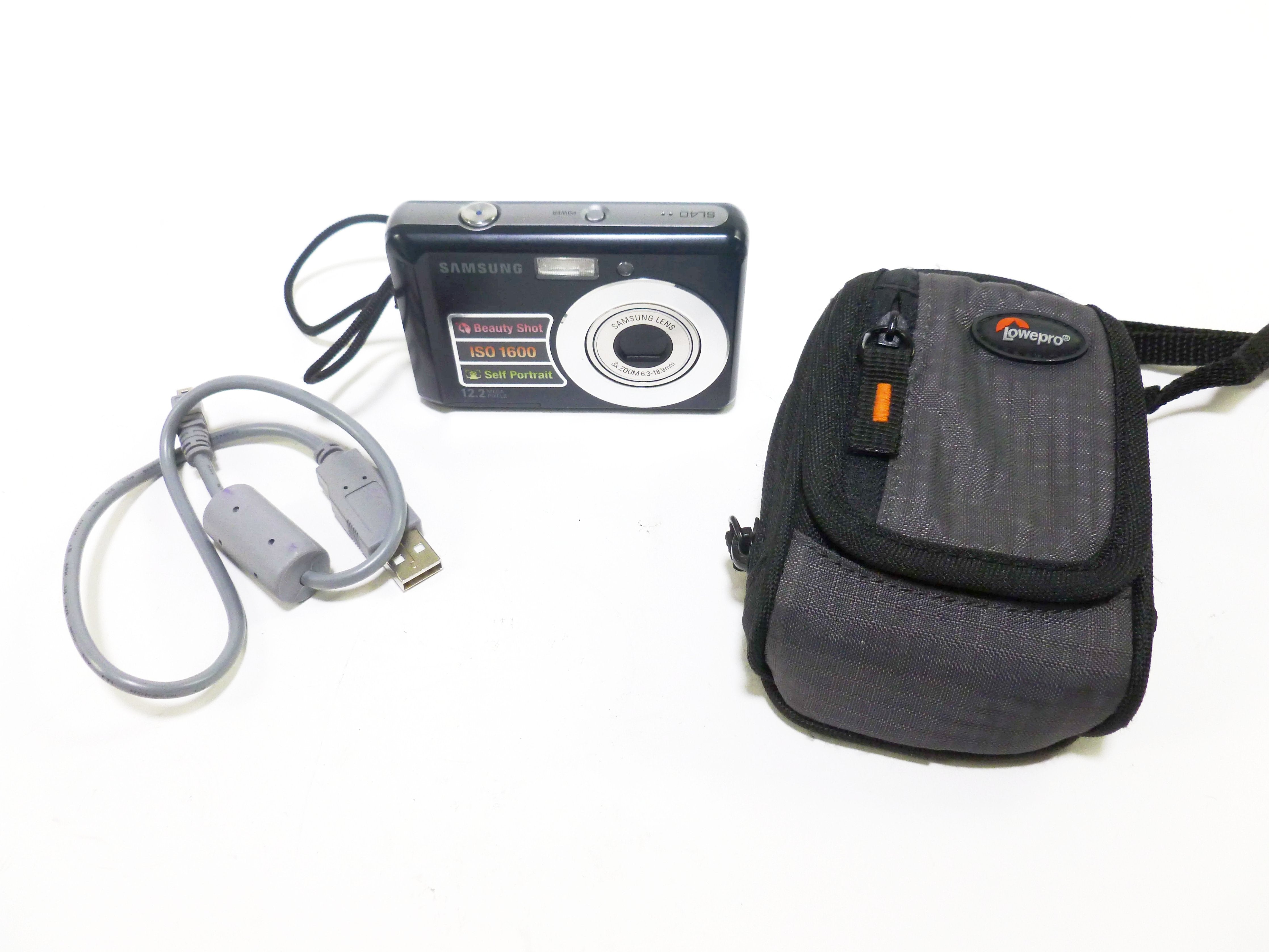 Samsung SL40 12.2mp Point and Shoot Camera – Camera Exchange
