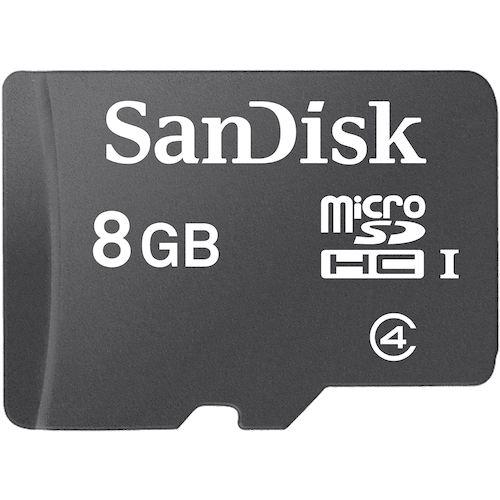 Sandisk 8GB Micro SD Card Memory Cards SanDisk SDSDQM008GB35A