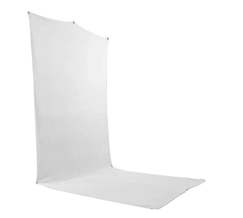Savage 5x12ft Extended White Backdrop for the Travel Kit Backdrops and Stands Savage SAVAGEBT01512