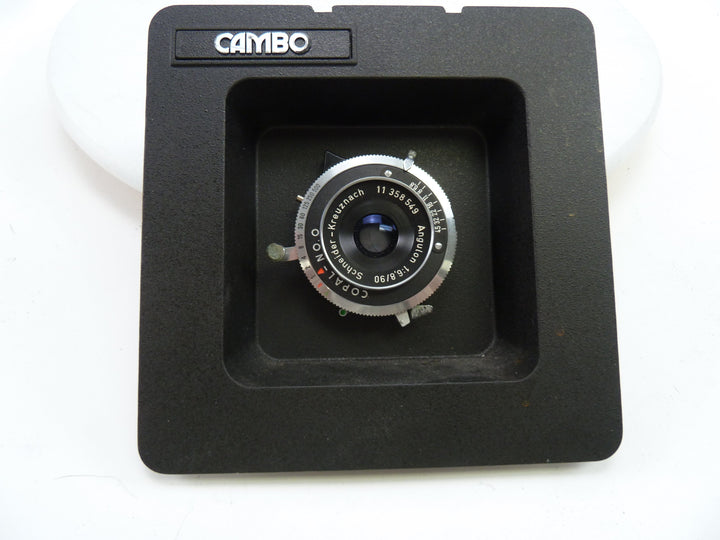 Schneider - Kreuznach Angulon 90MM F6.8 Large Format Lens with Recessed Lens Board Large Format Equipment - Large Format Lenses Schneider 332322