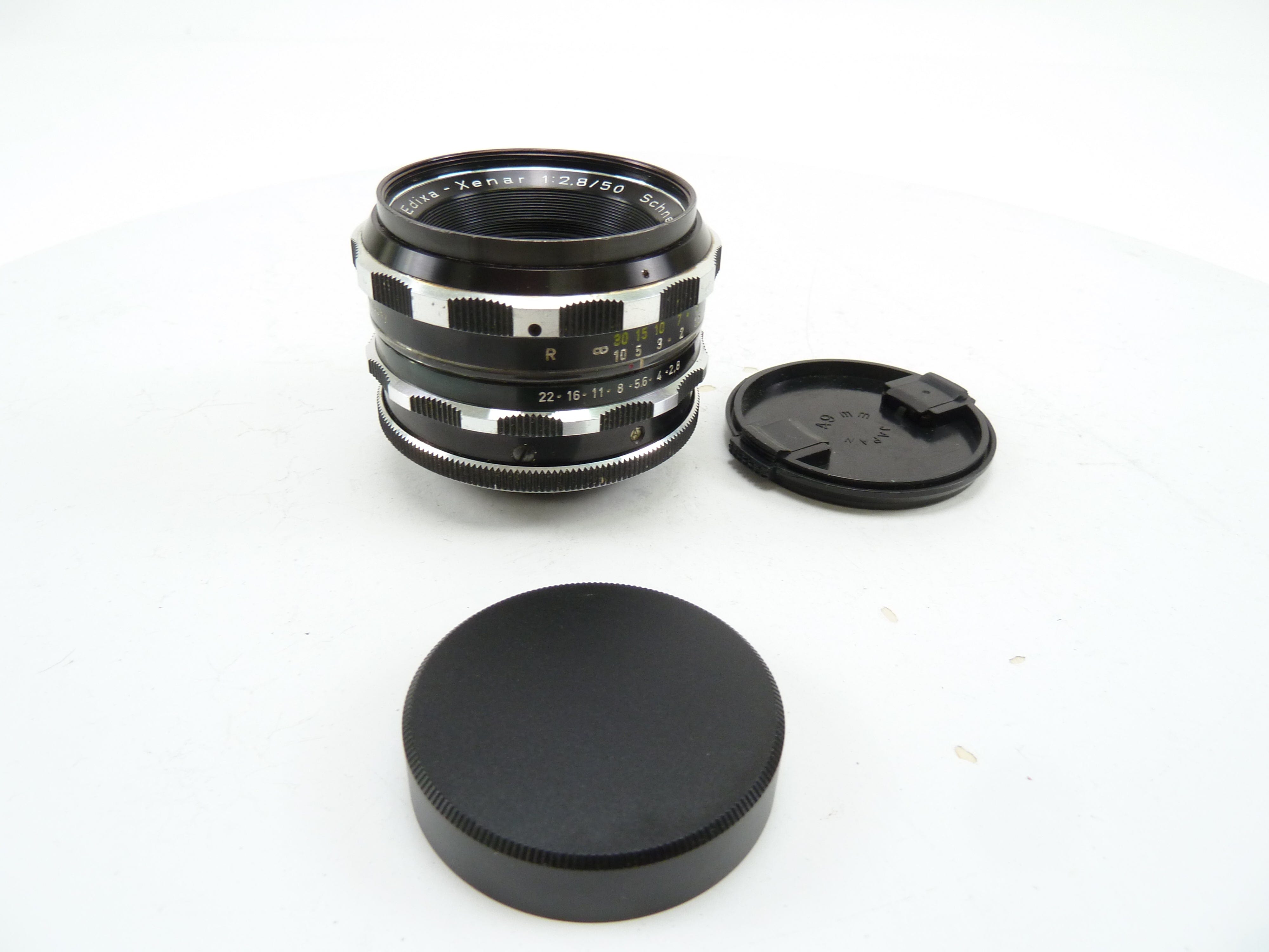 Schneider Kreuznach Edixa-Xenar 50MM F2.8 M-42 Screw Mount