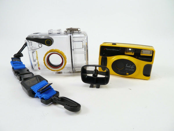 SeaLife SportDiver UW 35mm Camera with Waterproof Case and Strap Underwater Equipment Sealife GHSEALIFE