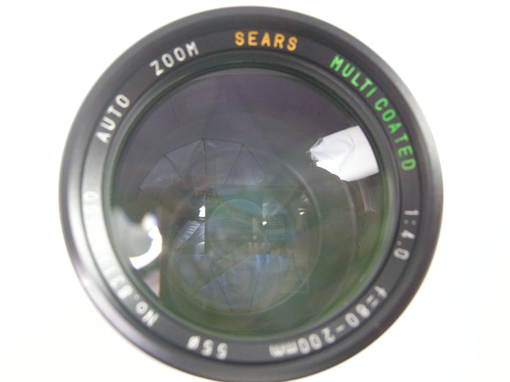Sears Auto Zoom 80-200mm f4 PK Mt. Lenses - Small Format - K Mount Lenses (Ricoh, Pentax, Chinon etc.) Sears 831101150