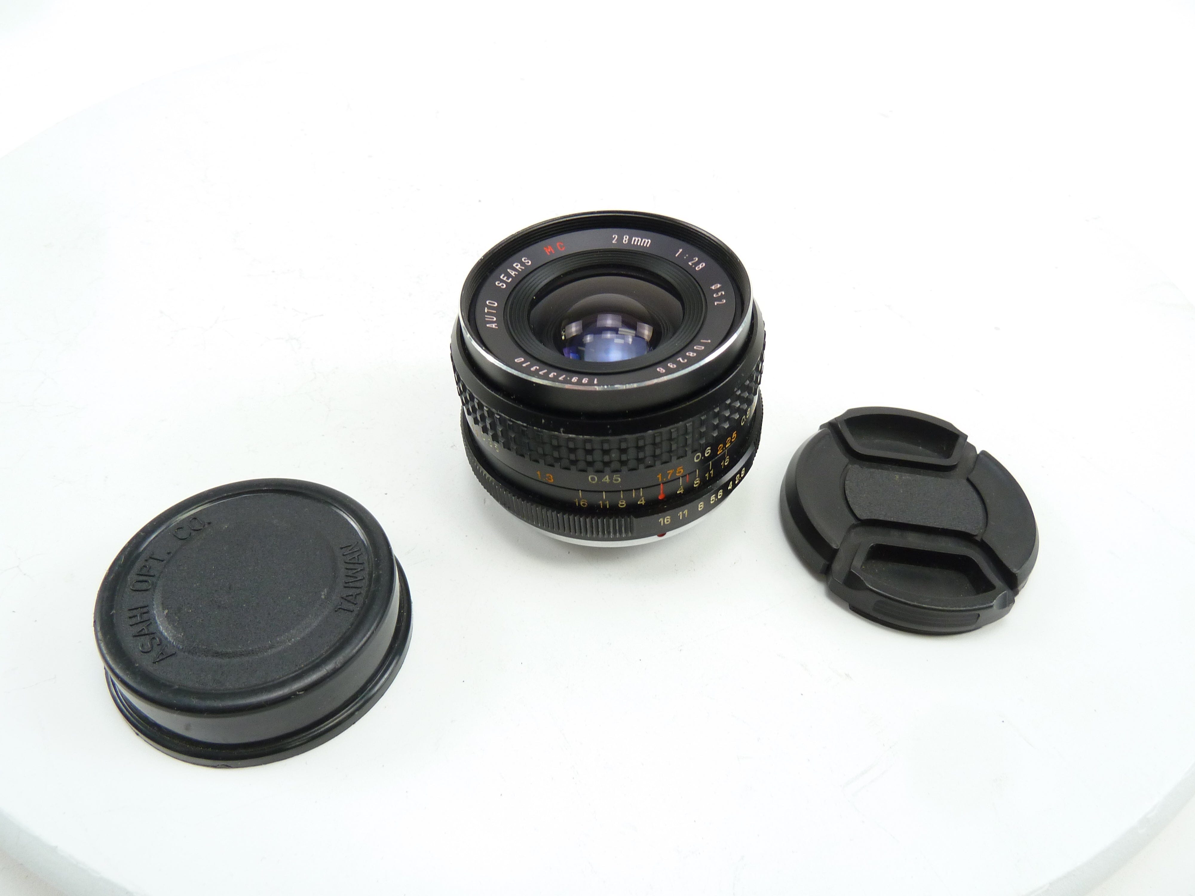 Sears MC 28MM F2.8 Pentax K Mount Wide Angle Lens – Camera Exchange