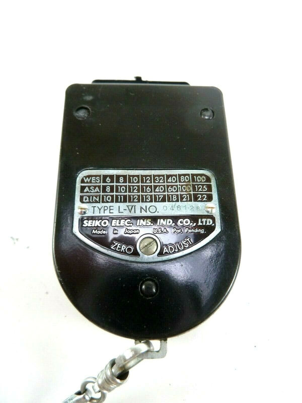 Sekonic Leader Model Type L-VI Light meter with Case & Lanyard in GWO Light Meters Sekonic 12012063