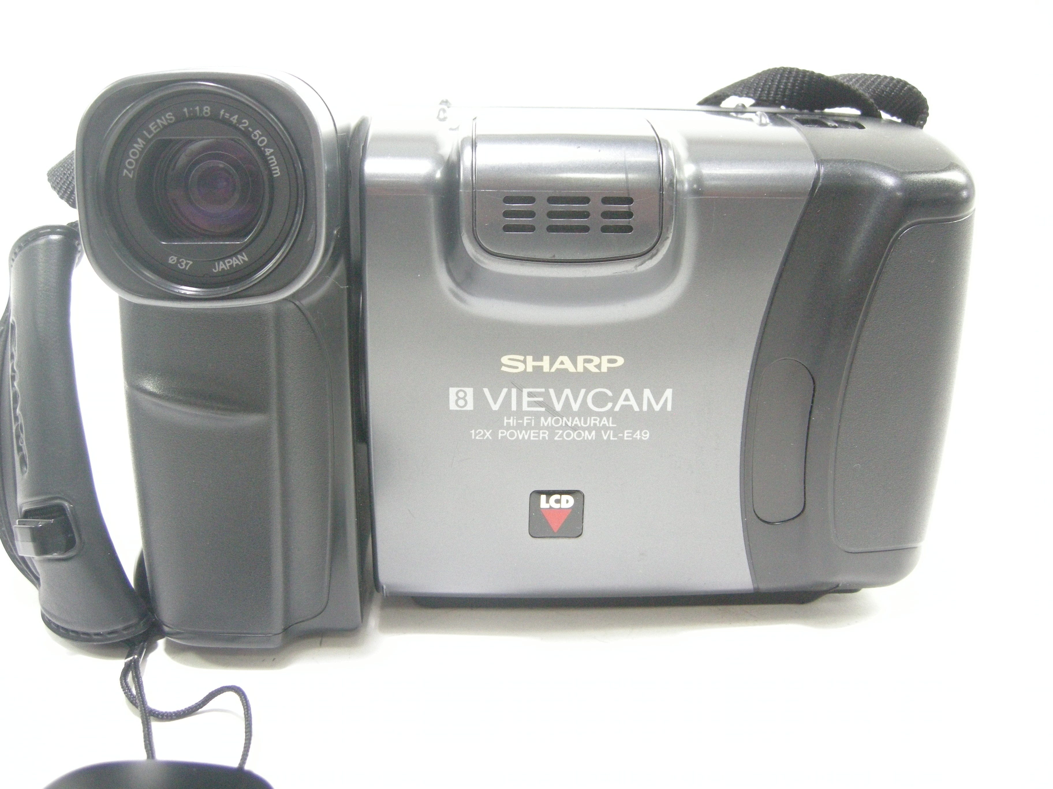 Vintage 1993 Sharp VL-E66U 8mm Viewcam store Camcorder 12x Zoom Video Transfer BUNDLE