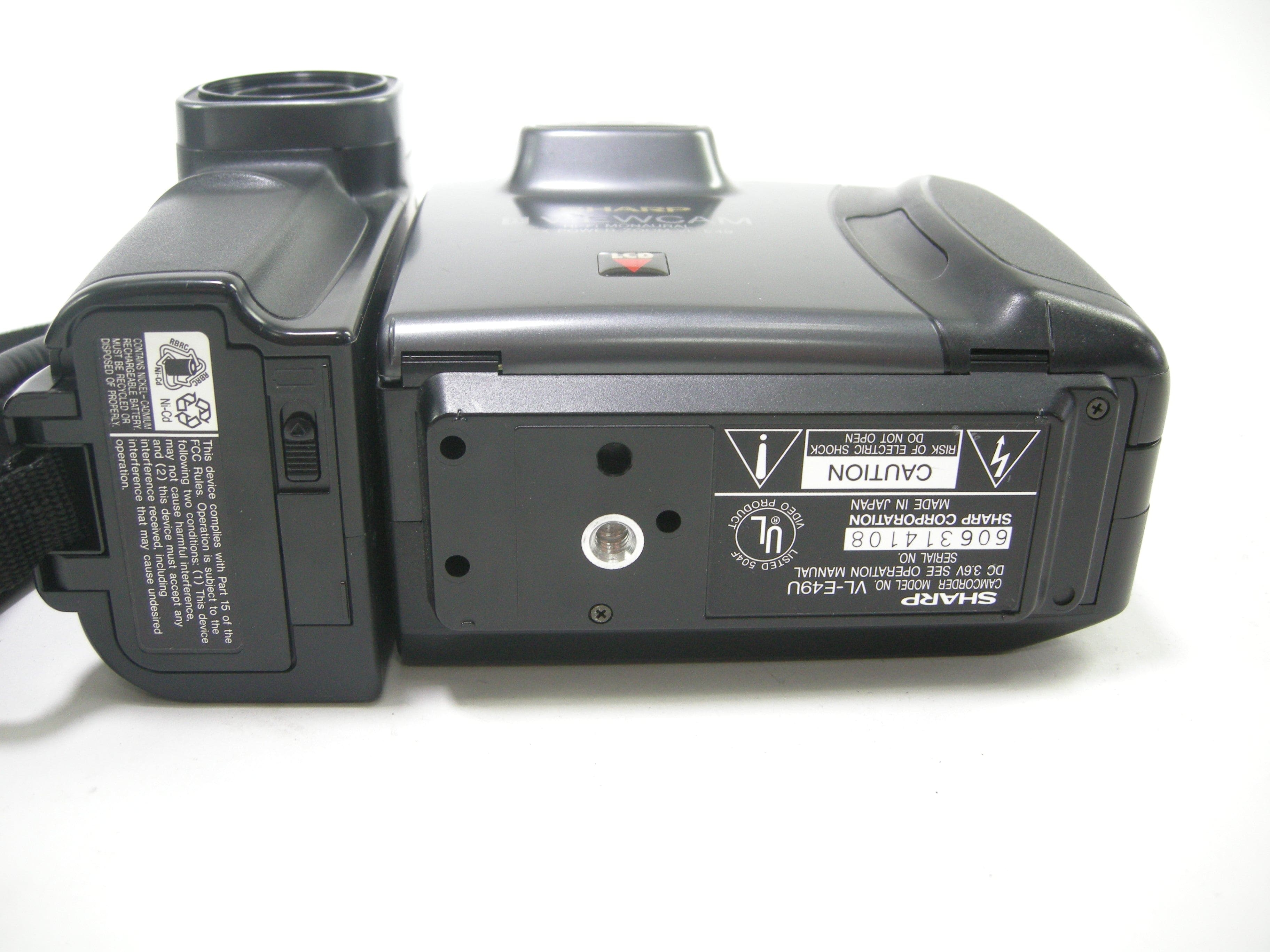 Sharp 8mm Viewcam VL-E49U camcorder – Camera Exchange