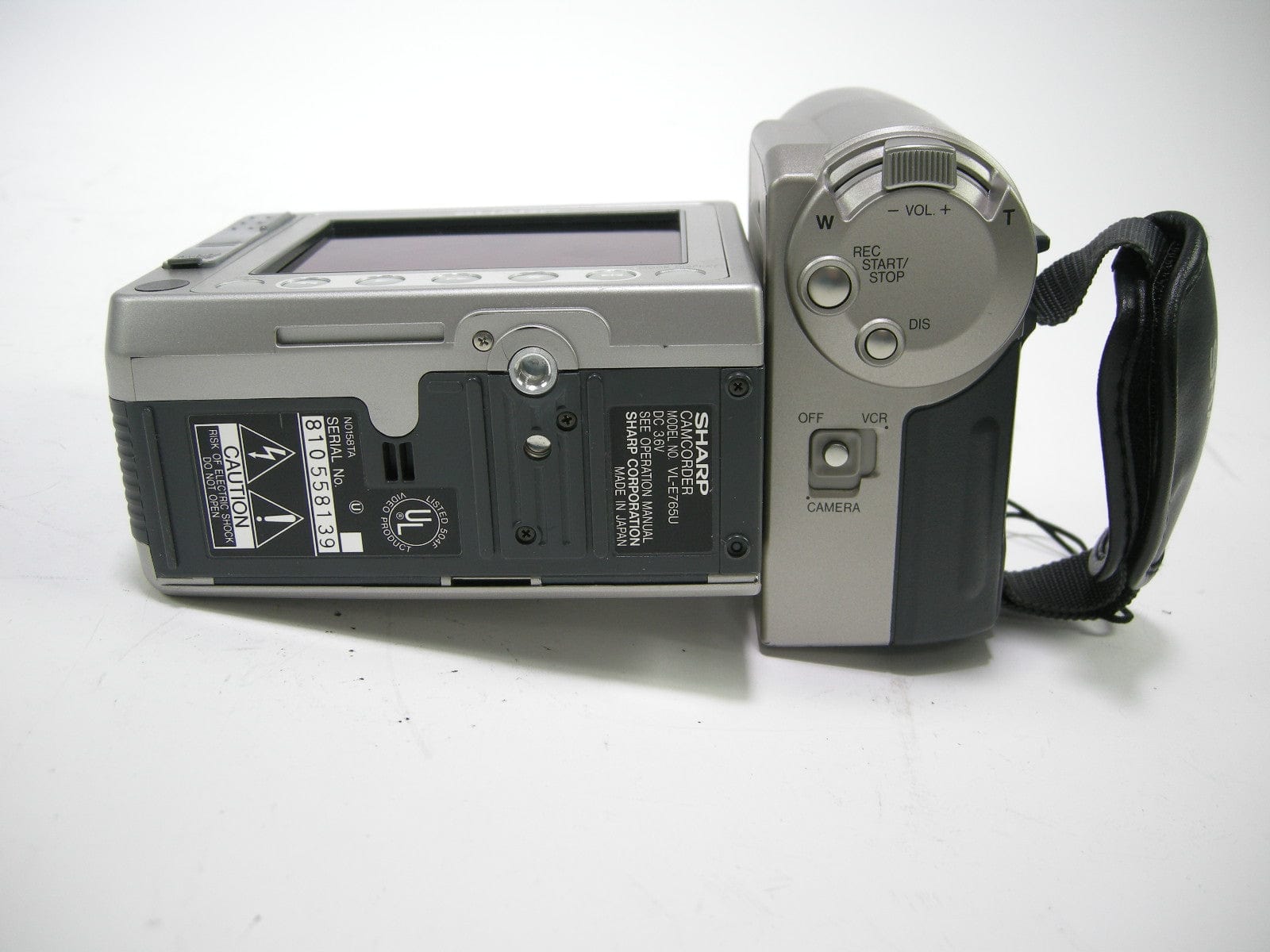 Sharp store Camcorder VL-e765u